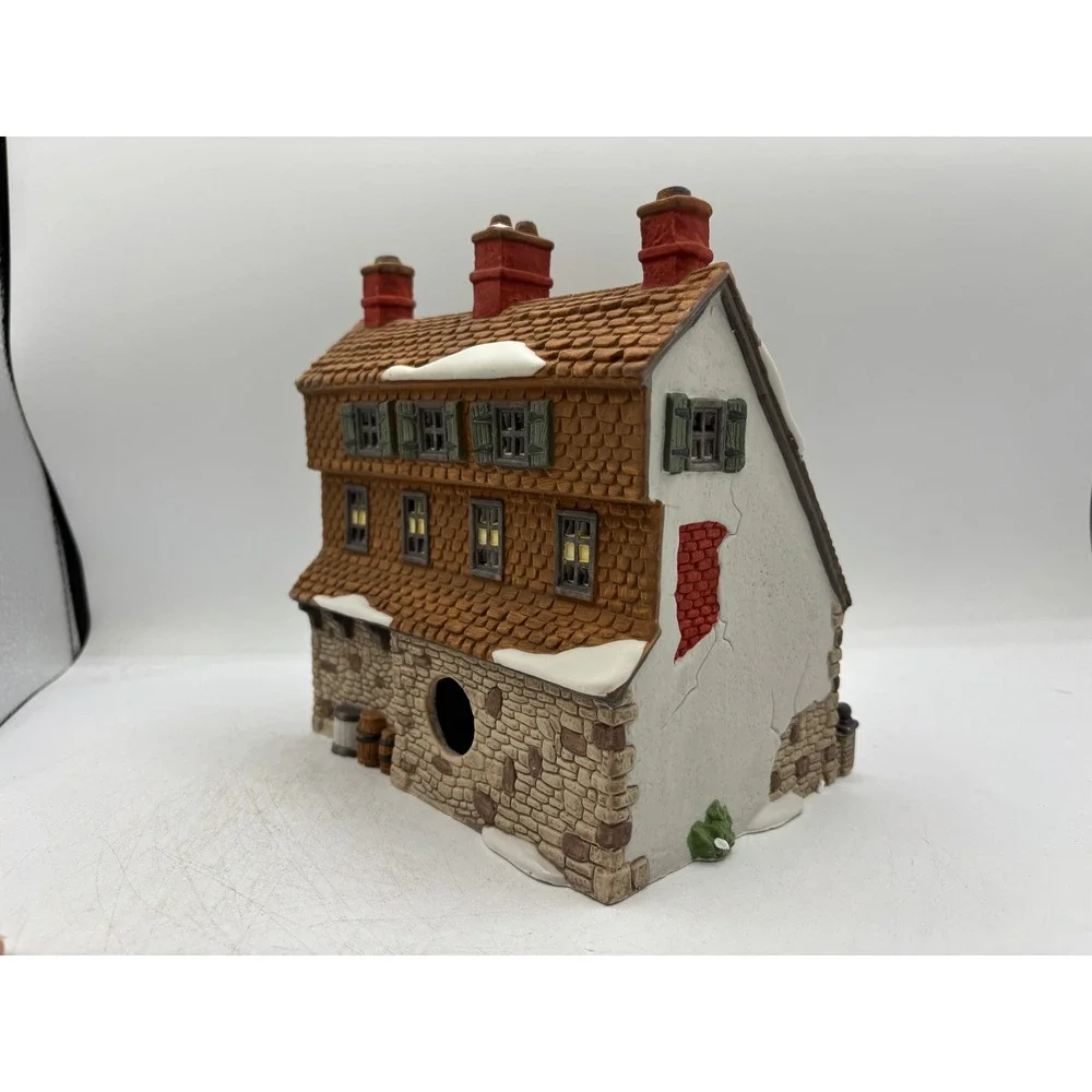 Dept 56 1988 HVC DVS Nicholas Nickleby Wackford Squeers Boarding School 5925-0